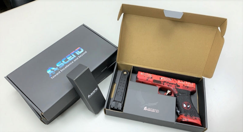 Ascend G17 Type DP17 Ascend Deadpool Metal Slide GBB Gas Blow Back by We