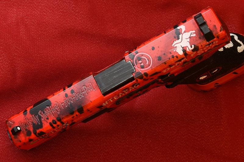 Ascend G17 Type DP17 Ascend Deadpool Metal Slide GBB Gas Blow Back by We