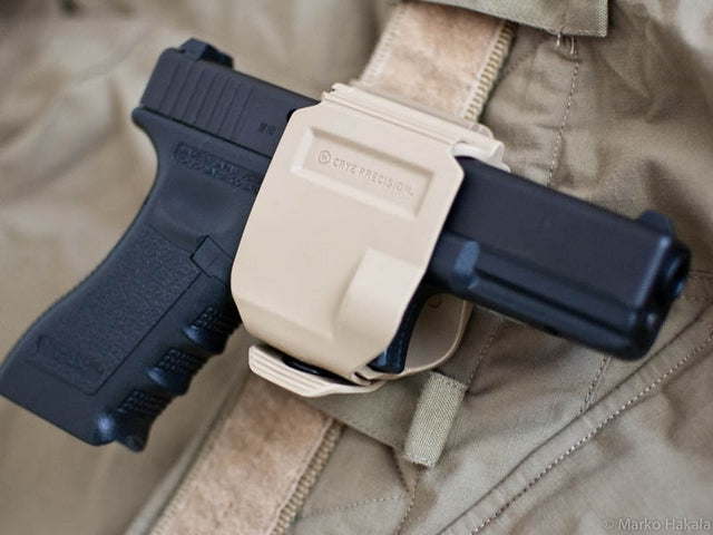 Big Dragon G17 - G18c etc. Clip Holster Tan Fondina by Big Dragon