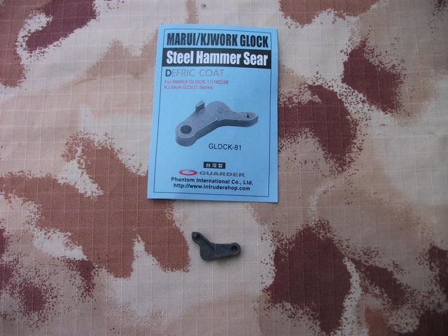 Guarder G-Series Tokyo Marui - KjJW Steel Hammer Sear Leva del Cane by Guarder