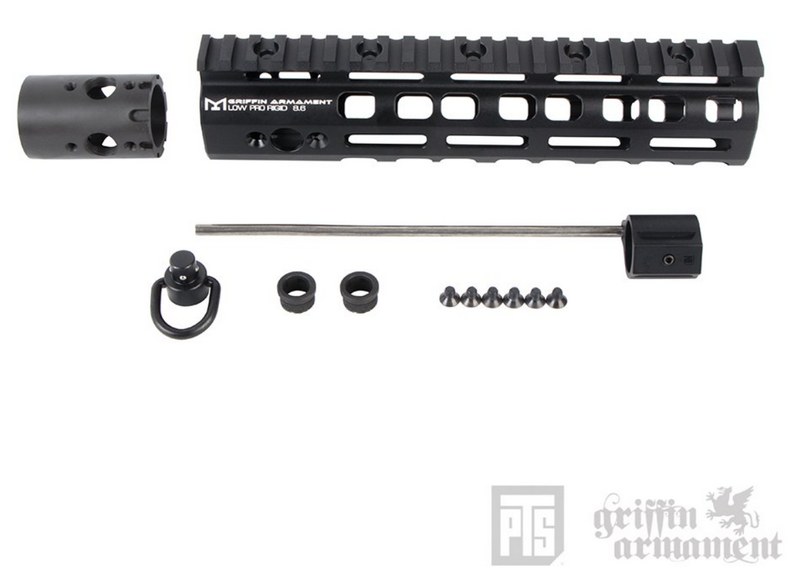 Griffin Armament PTS GA025490307 Low Pro Rigid Rail 8.6inch by PTS