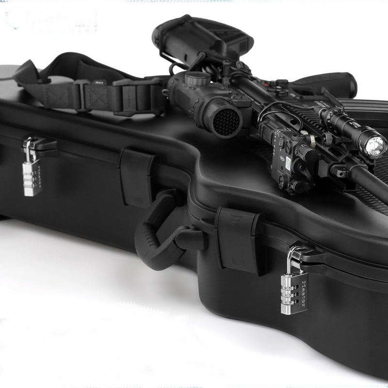 Guitar Case Single Rifle - Pistol & Accessories Black Hard Case