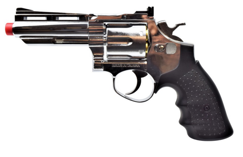 HFC Revolver 4" Silver - Chrome Gas Version by HFC
