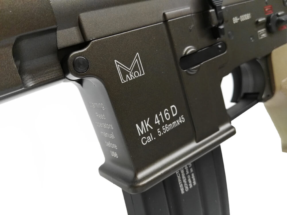 Mako MK416D Devgru 9" Bronze - Tan Full Metal by Mako Ind.