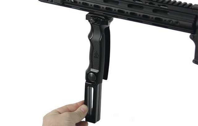 Heavy Duty Full Metal Foregrip with Deployable Bipod