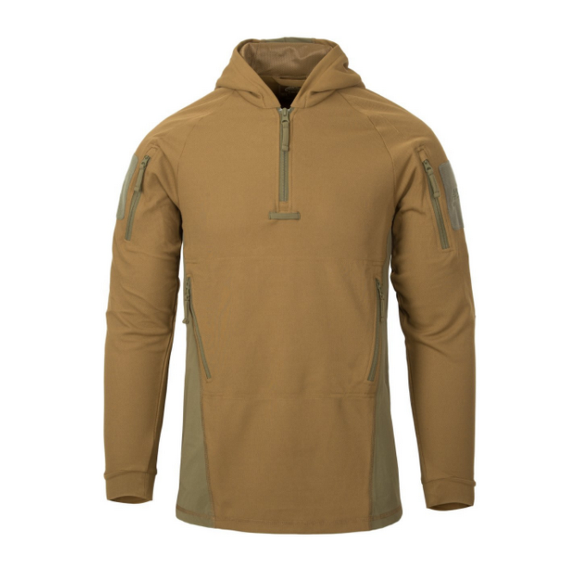 Helikon-Tex Range Hoodie TopCool Coyote Brown-Adaptive Green by Helikon-Tex