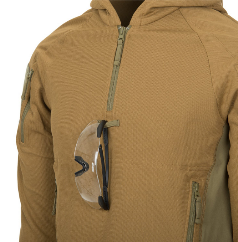 Helikon-Tex Range Hoodie TopCool Coyote Brown-Adaptive Green by Helikon-Tex