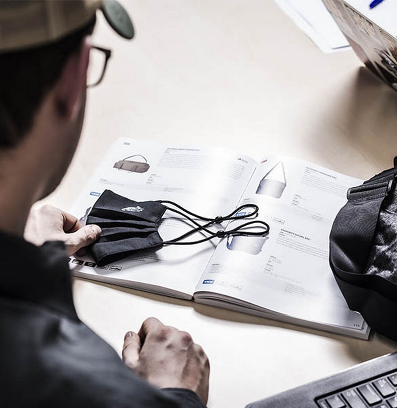 Helikon-Tex Mascherina Silver IONS Reusable Face Mask by Helikon-Tex