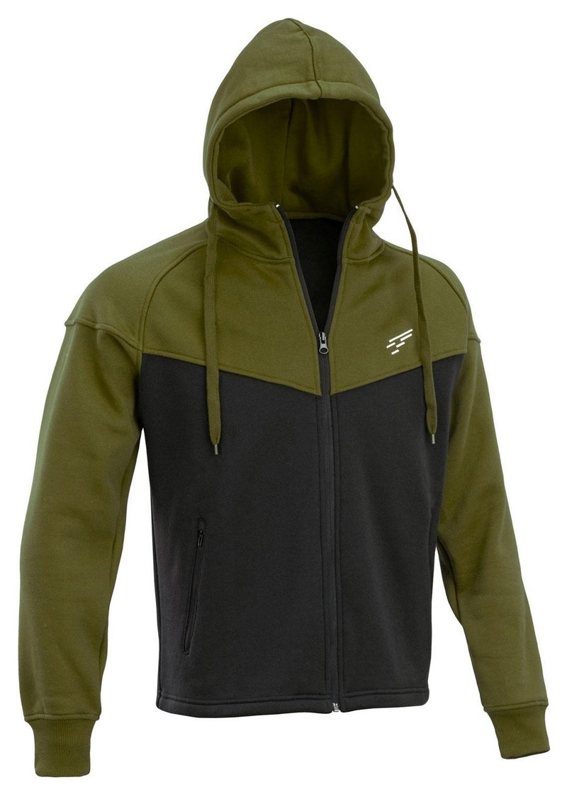 OFFERTE SPECIALI - SPECIAL OFFERS: Zaino Hoodie Zip Up Felpa con Cappuccio Zip Frontale OD - BK by Defcon 5