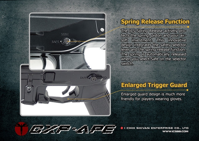 CXP-APE R Tan EBB Blow Back by ICS