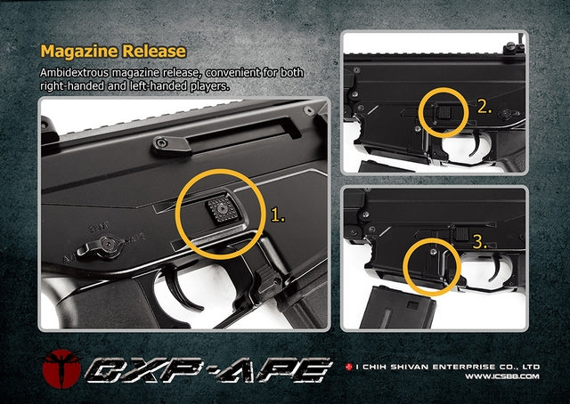 CXP-APE Two Tone EBB Blow Back by ICS