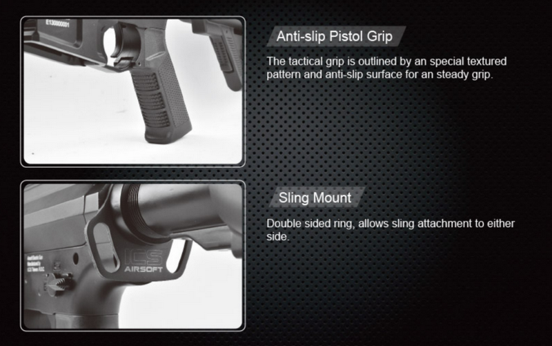 ICS-413 CXP-YAK CQB S1 EBB Mosfet Li-Po Ready by ICS