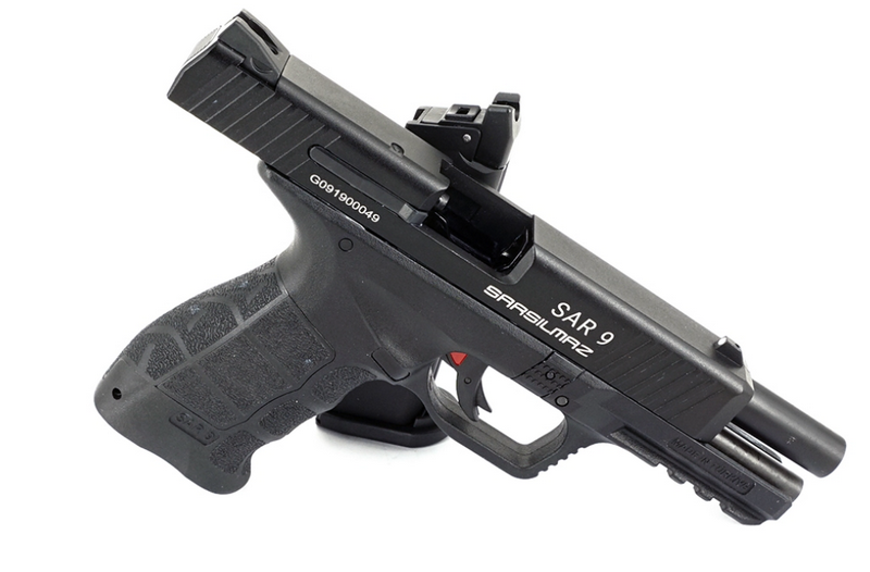 ICS SARSILMAZ SAR 9 Metal Slide GBB Gas BlowBack Pistol by ICS