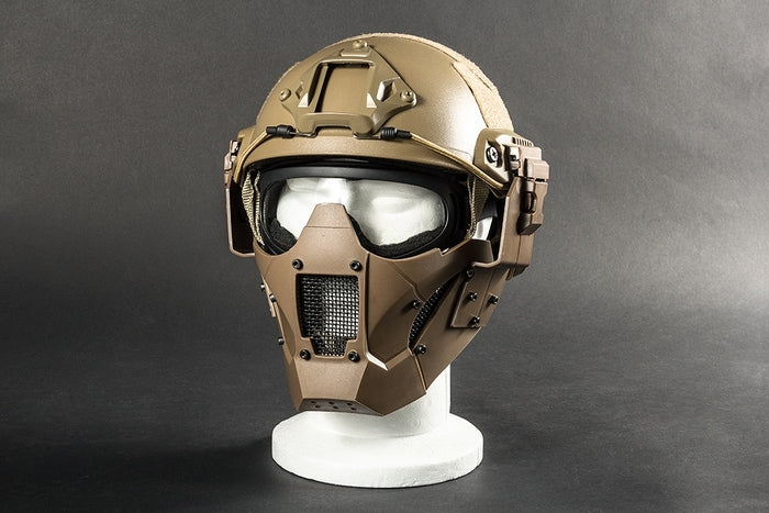 Iron Mask Double Belt & Fast Helmet Mount Tan