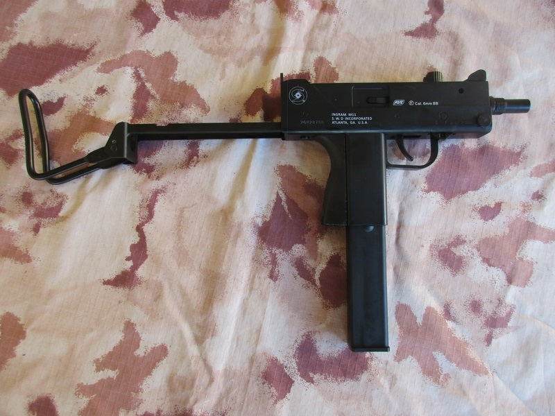 Ingram M11 Cobray Scritte e Loghi Originali Co2 NBB No Blow Back by ASG