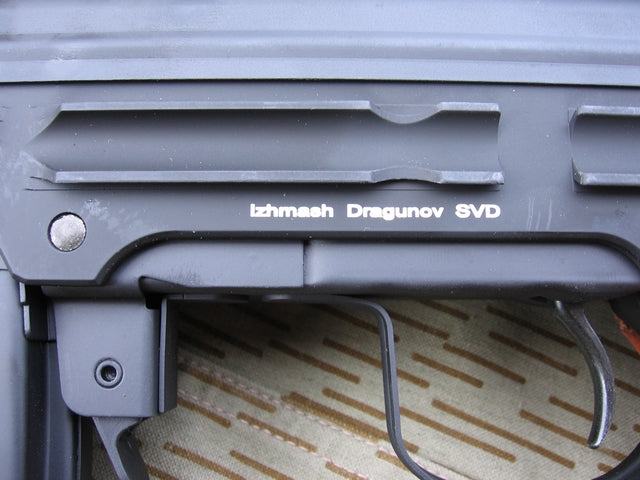 Izhmash Snaiperskaja Vintovka Dragunova SVD Dragunov Full Wood & Metal Aeg