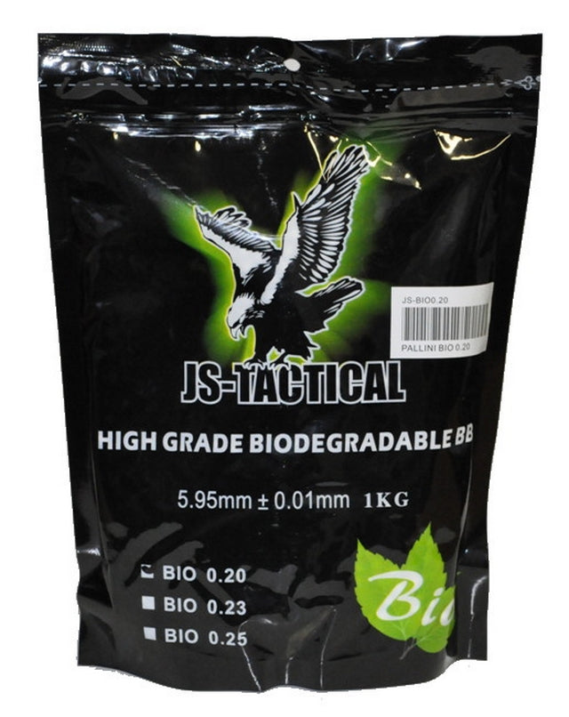 JS-TACTICAL Bio Pallini 0,20 High Grade Diametro 5,95mm.