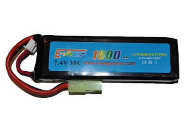 Li-Po Batteria 1600mAh 7.4v. 30C by EP