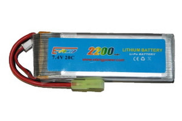 Li-Po Batteria 2200mAh 7,4v. 20C by EP