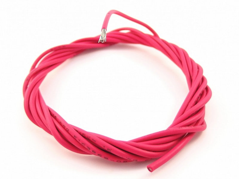 JeffTron Red Wire with MPPE insulation 16 AWG by JeffTron
