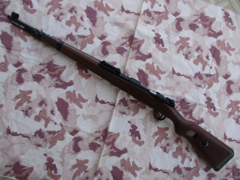 Mauser K98 KAR98K 98K Karabiner Full Metal Abs Wood type Stock Spring Bolt Action by Snow Wolf