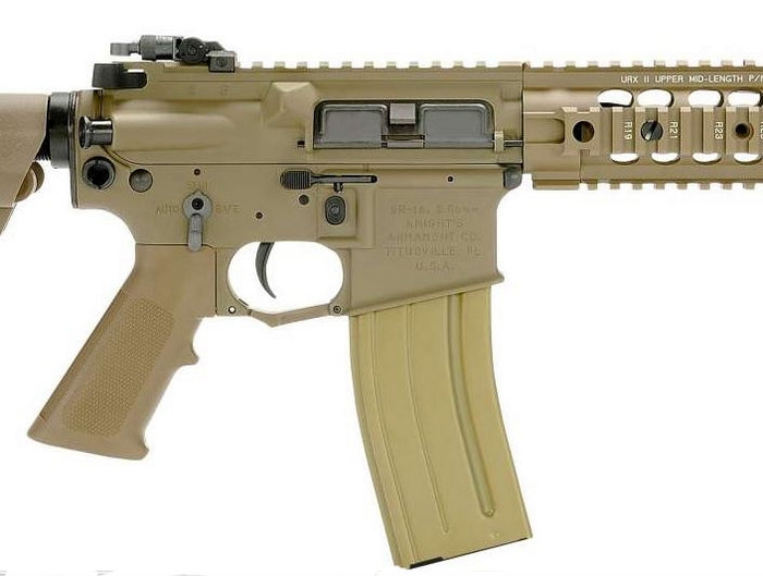 KAC SR16 CQB URX Tan Full Metal by Vfc
