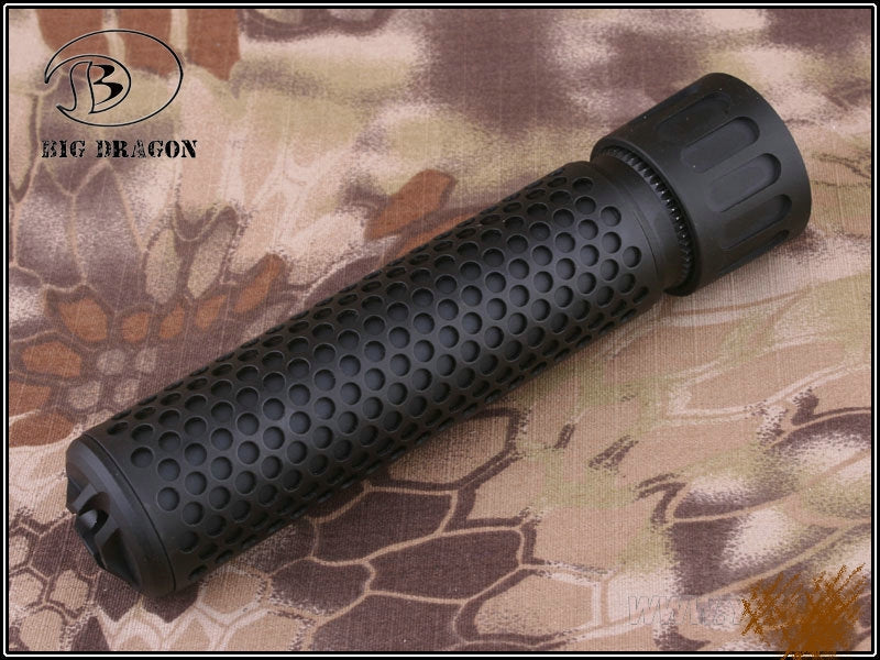 KAC Style QDC-CQB Quick Detach Suppressor Long Silenziatore by Big Dragon