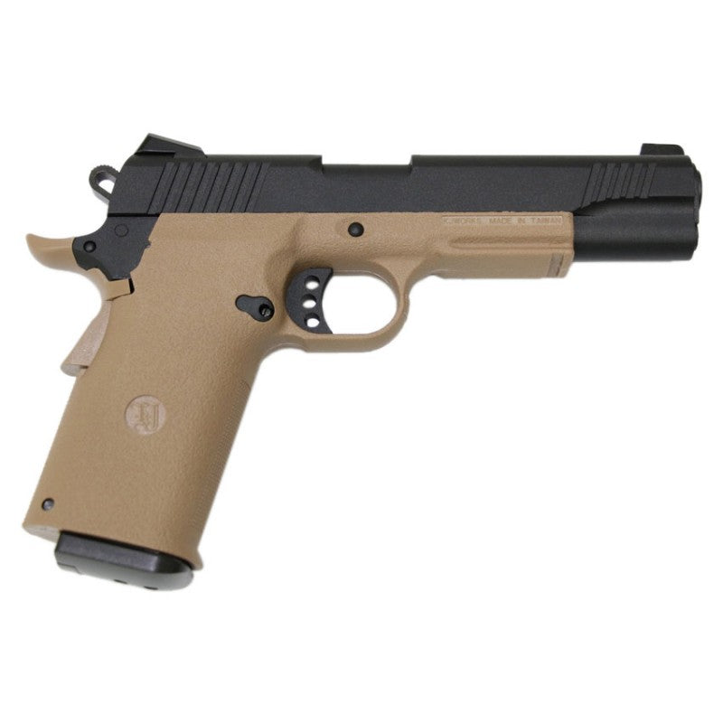 KJW 1911 Type KP-11 Gas BlowBack Tan by KJW