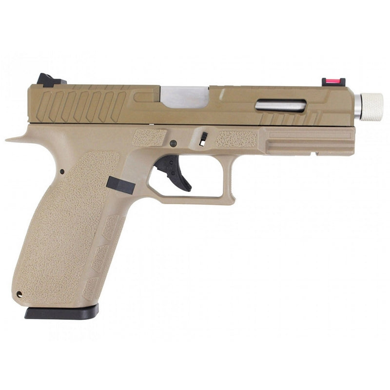 KJW KP-13F-TBC Metal Slide Co2 BlowBack TAN Semi - Full Auto by KJW