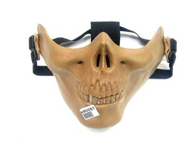 Maschera "Half Skull" Tan by Royal