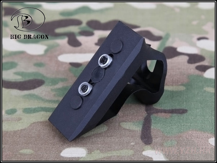 KeyMod Short Angle Forward Grip by Big Dragon
