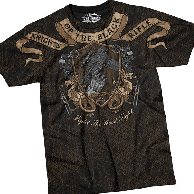 Knights Of The Black Rifle 7.62 T-Shirt