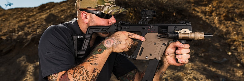 Kriss Vector Dual Tone Airsoft AEG SMG Rifle KRISS USA Licensed by Krytac