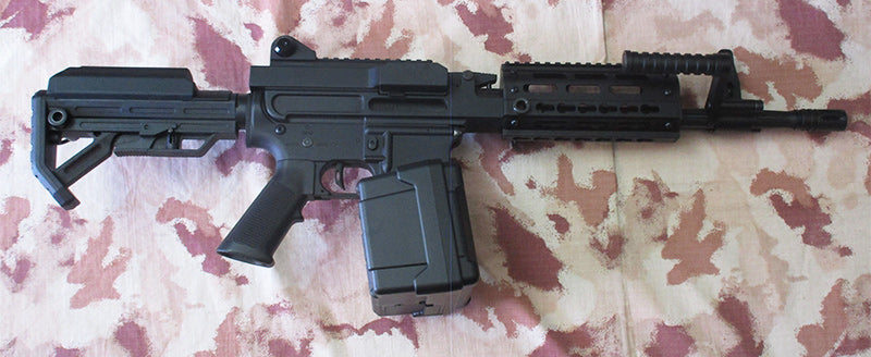 LMG Tactical MCR KeyMod "Shorty" SHRIKE Gun 5.56 type Full Metal by Golden Eagle