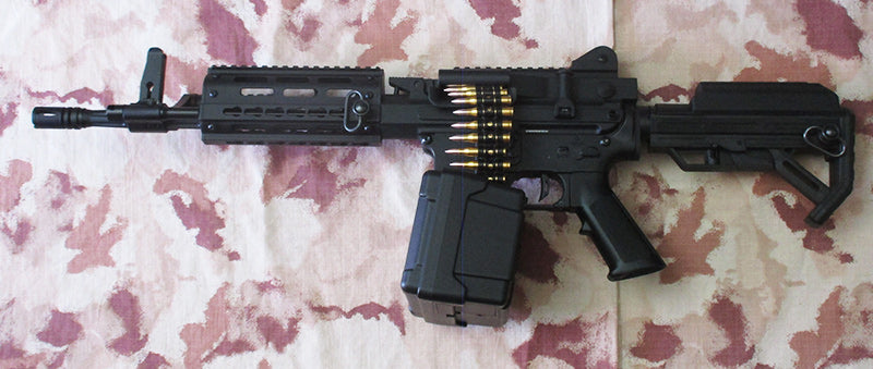 LMG Tactical MCR KeyMod "Shorty" SHRIKE Gun 5.56 type Full Metal by Golden Eagle