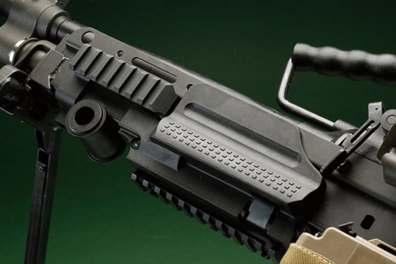 Lambda Defence Mk48 MK3 MOD.1 Para Airsoft AEG Machine Gun Retractable Stock Model by Lambda Defence