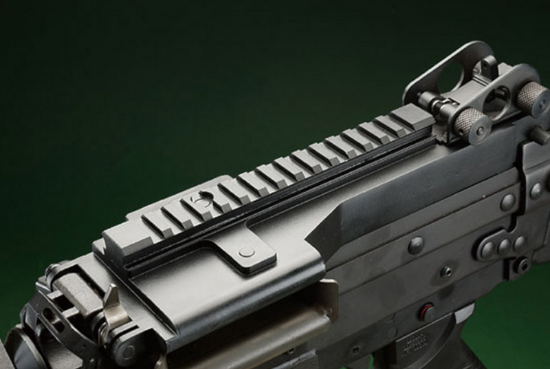 Lambda Defence Mk48 MK3 MOD.1 Para Airsoft AEG Machine Gun Retractable Stock Model by Lambda Defence