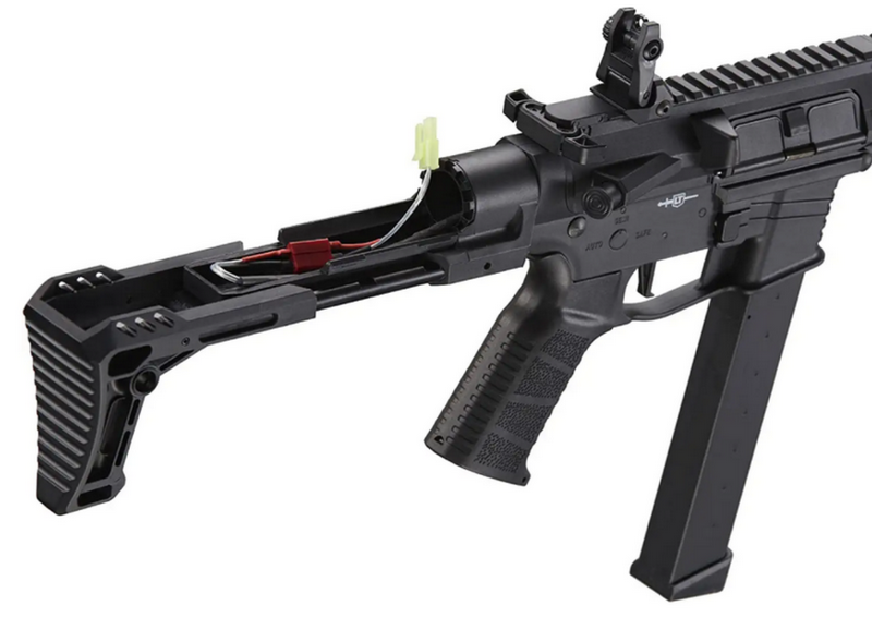 Lancer Tactical AEG LT-35 Gen2 9mm. Battle X PDW Tan by Lancer Tactical