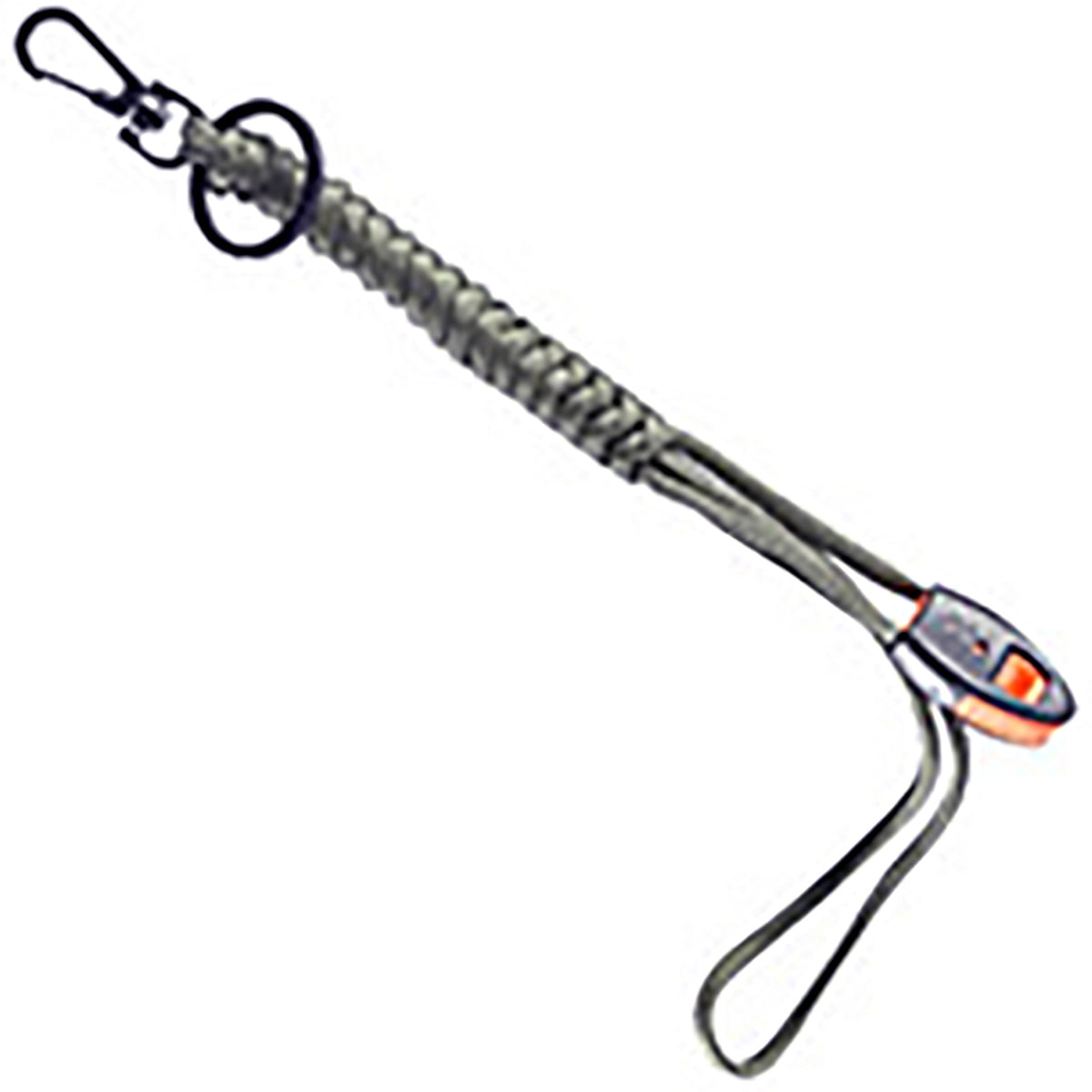 Paracord Lanyard Camo Fischietto Emergenza Portachiavi