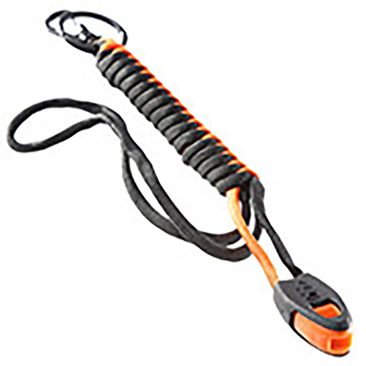 Paracord Lanyard Orange Fischietto Emergenza Portachiavi