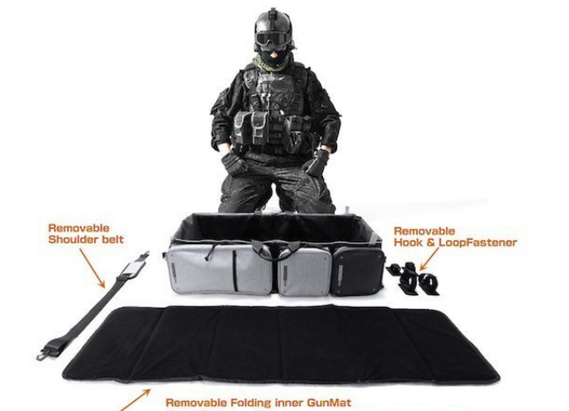 Laylax Satellite Gun Hard - Soft Case Modular Compact Container by Laylax