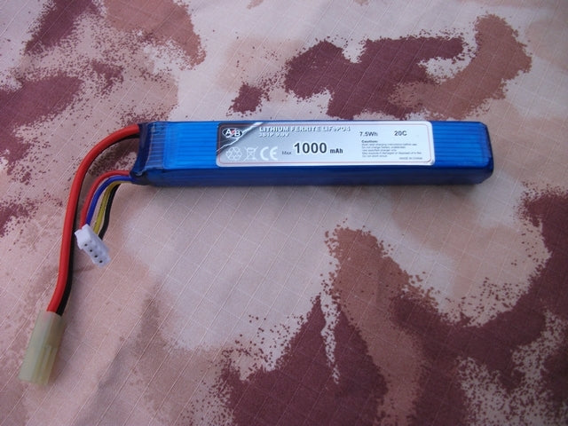 Li-Fe Batteria 1000mAh 9,9v 20c by Action Batteries