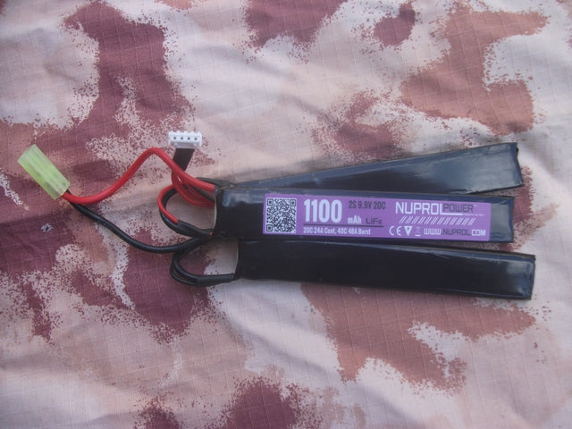 Nuprol Li-Fe 1100mAh 9,9v 20C Crane Battery by Nuprol We