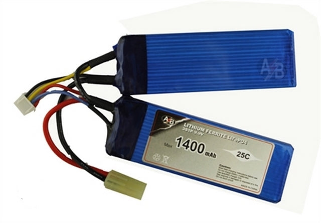Li-Fe Batteria 1400mAh 9,9v 25c by Action Batteries