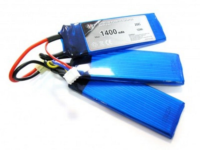 Li-Fe Batteria 1400mAh 9,9v 20C by Action Batteries