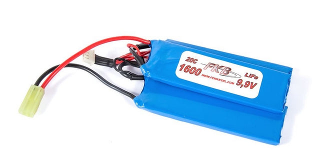 Li-Fe Batteria 1600mAh 9,9v 20c by Fkb