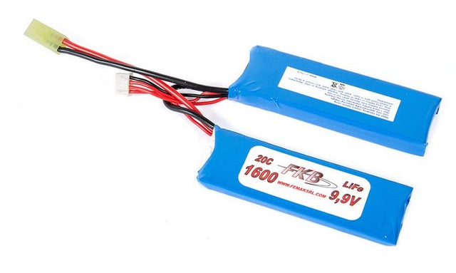 Li-Fe Batteria 1600mAh 9,9v 20C