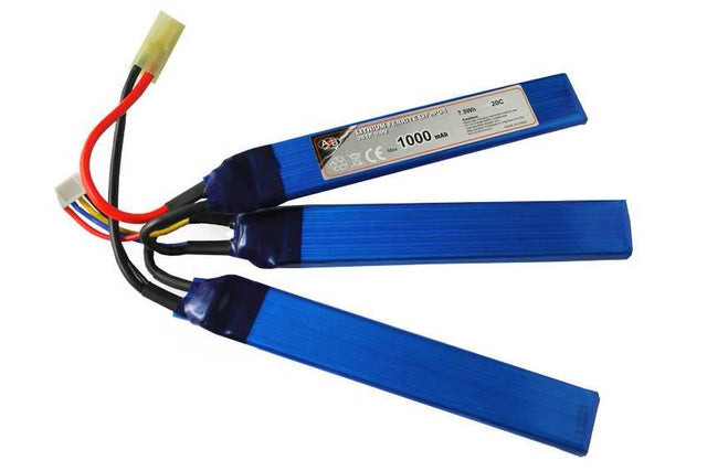 Li-Fe Batteria 1000mAh 9,9v 20c Triple by Action Batteries