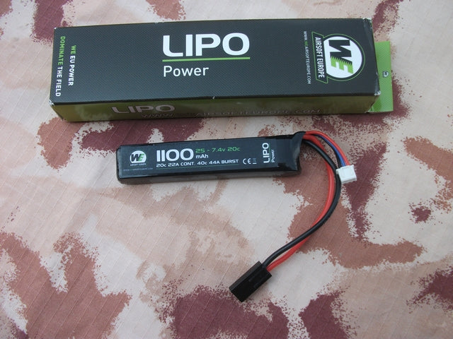 Nuprol Li-Po Batteria 1100mAh 7,4v. 20C