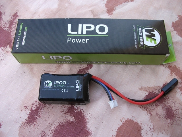 An-Peq15 Li-Po Batteria 1200maH 7,4v 30c by We